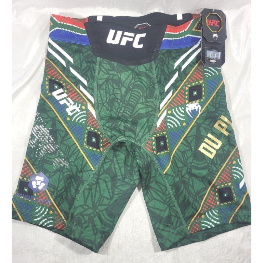 Dricus Du Plessis UFC Unrivaled VENUM Vale Tudo Shorts - Green - Small